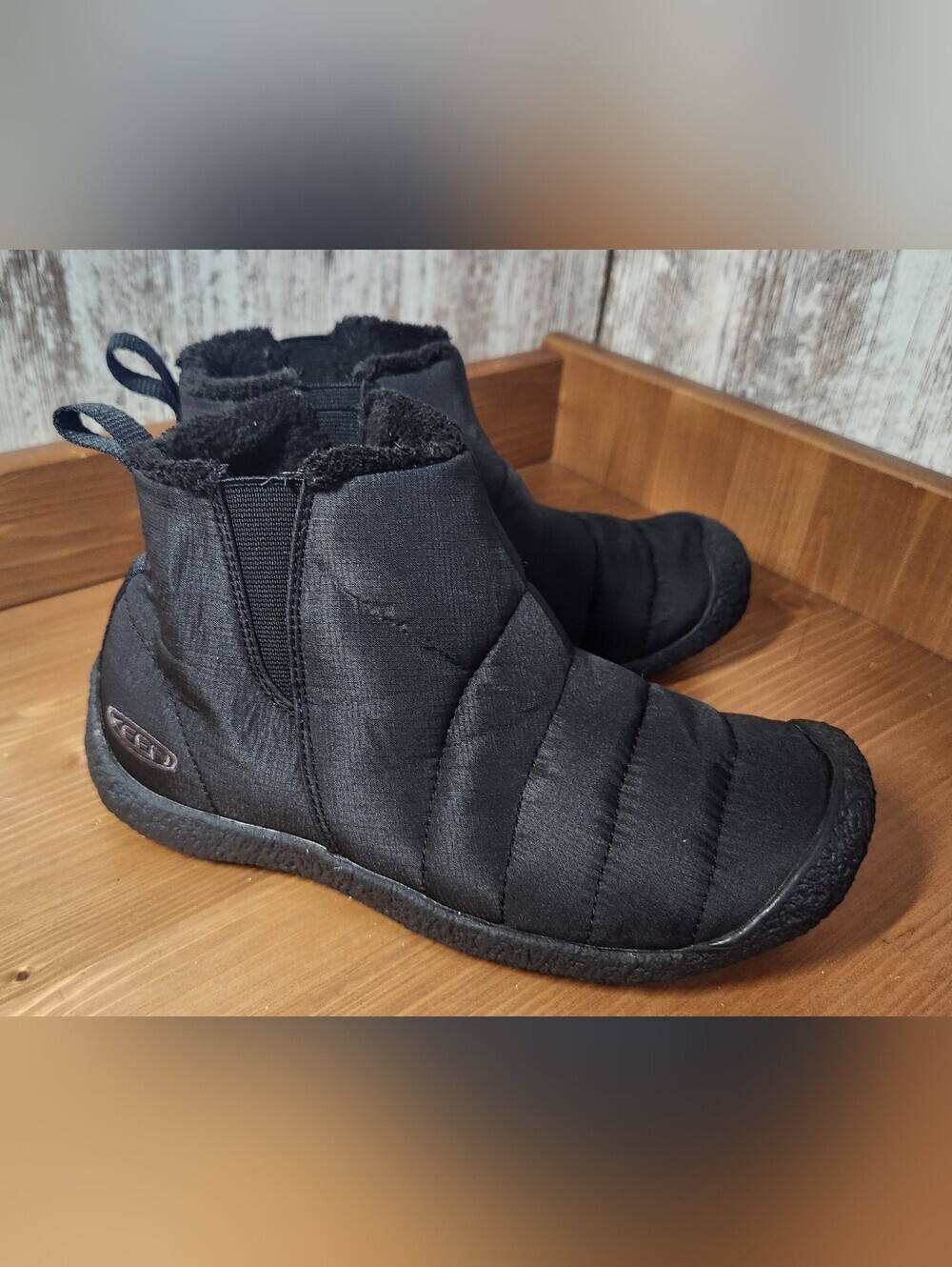 KEEN Howser II Womens Quilted Fleece Lining Ankle Booties Outdoor Hiking Walking